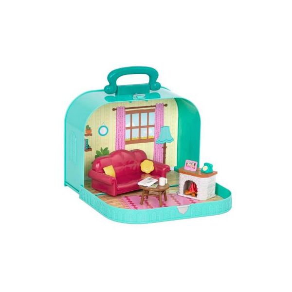 

Игровой набор Li'l Woodzeez Кейс голубой (Гостиная) с аксессуарами (WZ6599Z)