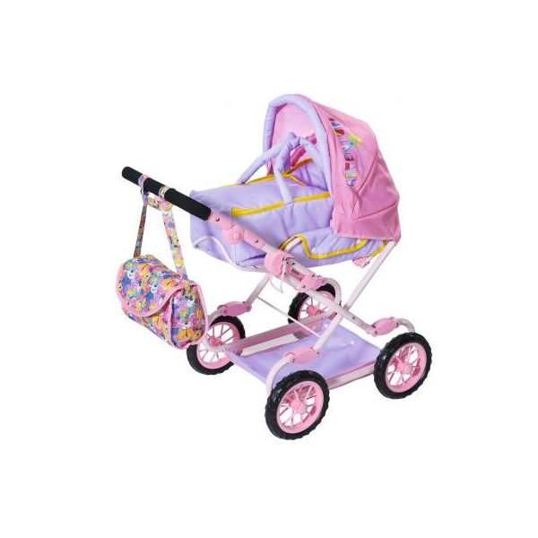 

Коляска для кукол Zapf Baby Born Делюкс S2 складная, с сумкой (828649)