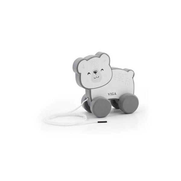 

Каталка Viga Toys PolarB Белый медведь (44001)