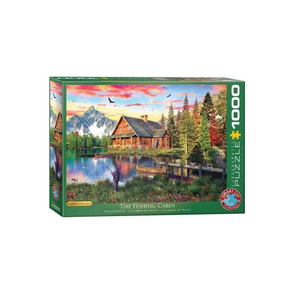 

Пазл Eurographics Рыбацкий домик. Доминик Дэвисон, 1000 элементов (6000-5376)