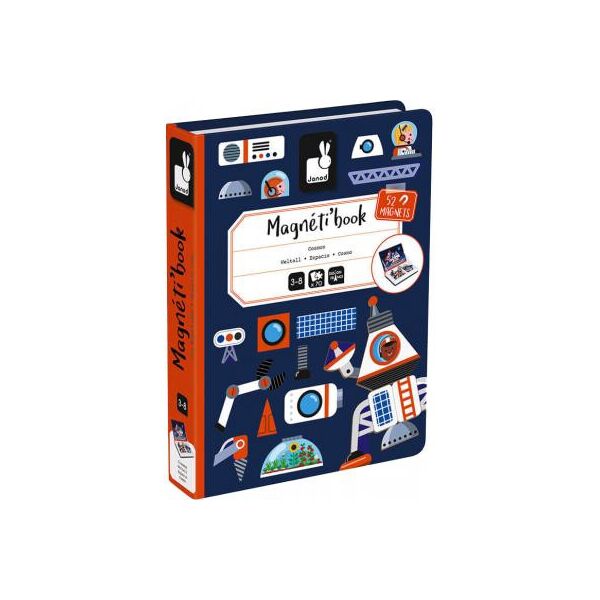 

Развивающая игрушка Janod Магнитная книга Космос (J02589)