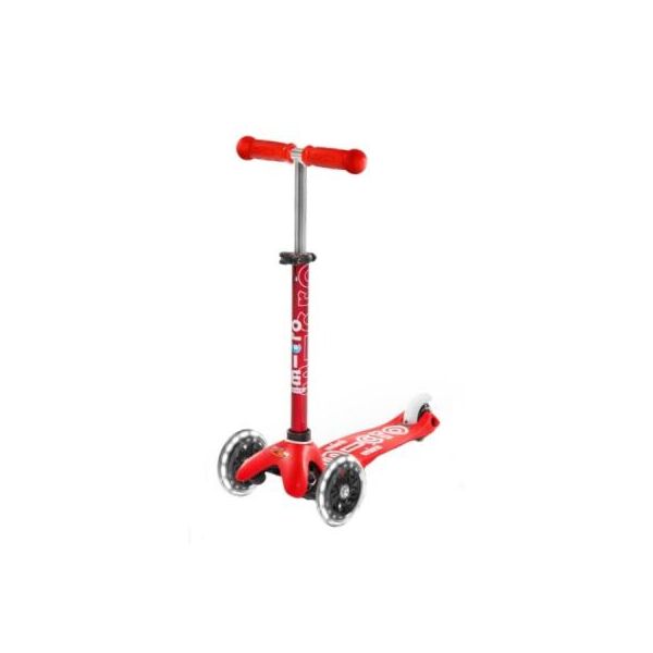 

Скутер Micro Mini Deluxe Red LED (MMD052)