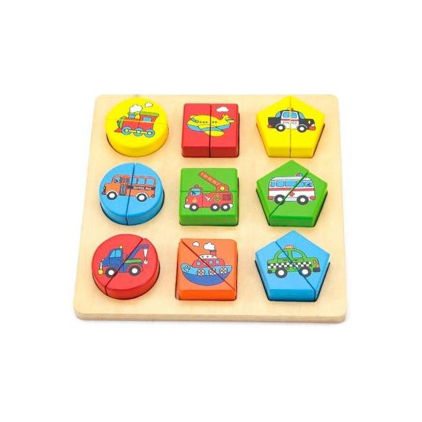

Развивающая игрушка Viga Toys Формы. Транспорт (59586)