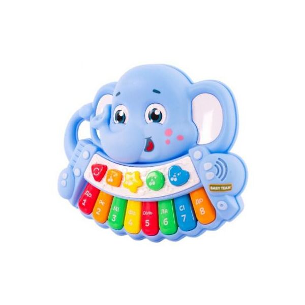 

Развивающая игрушка Baby Team Пианино музыкальное Слоник (8630)