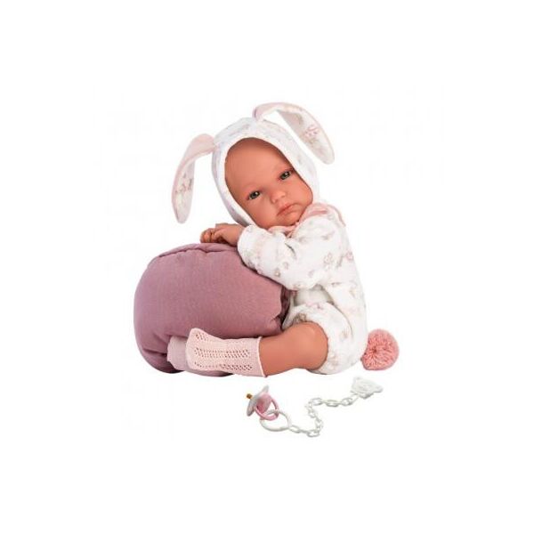 

Пупс Llorens Bimba conejita con capazo, 35 см (63548)