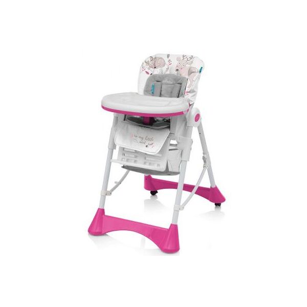 

Стульчик для кормления Baby Design Pepe New 08 Pink (292255)