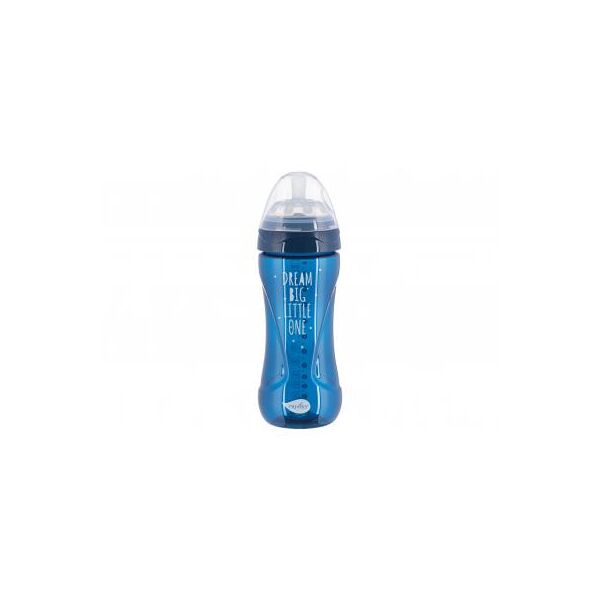 

Бутылочка для кормления Nuvita Mimic Cool 330 мл темно-синяя (NV6052NIGHTBLUE)