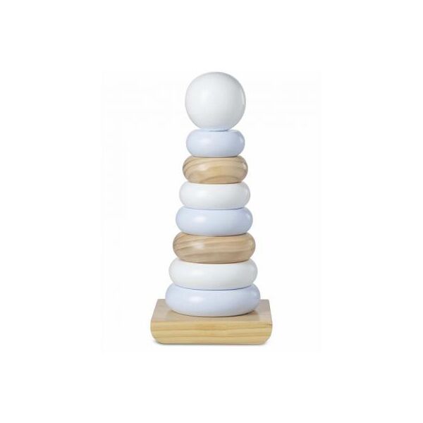 

Развивающая игрушка Melissa&Doug Огромная натуральная деревянная пирамидка (MD30540)
