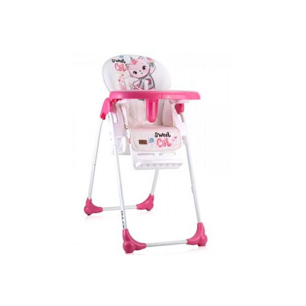 

Стульчик для кормления Bertoni/Lorelli DULCE pink cat (23607)