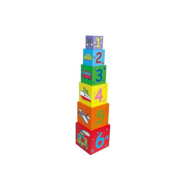 

Кубики Viga Toys Пирамидка (59461)