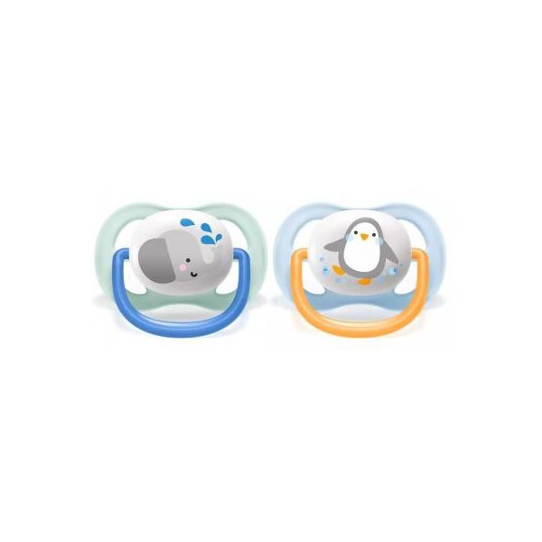 

Пустышка Philips AVENT Ultra Air Animal для мальчиков 0-6 мес (SCF080/05)