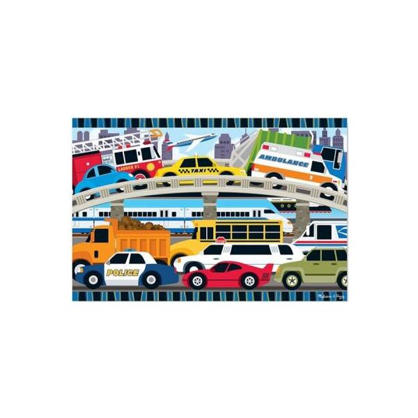 

Пазл Melissa&Doug Мега "Пробка", 24 элемента (MD4421)