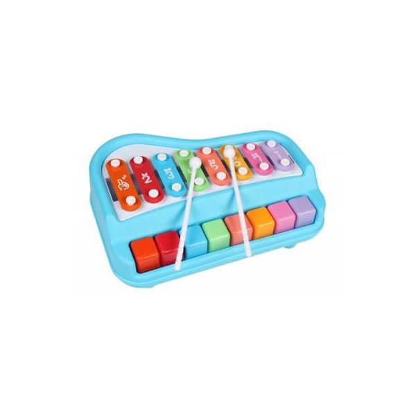 

Музыкальная игрушка Baoli Ксилофон пианино 8 тонов (синий) (BAO-1502-B)