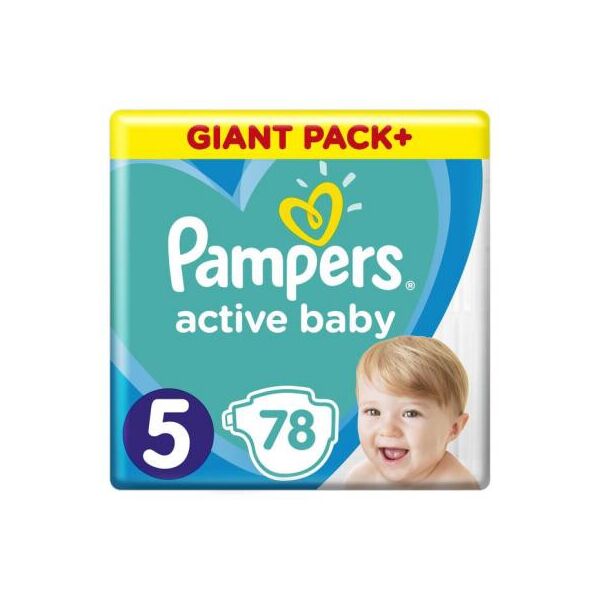 

Подгузник Pampers Active Baby Junior Размер 5 (11-16 кг), 78 шт. (8001090950536)