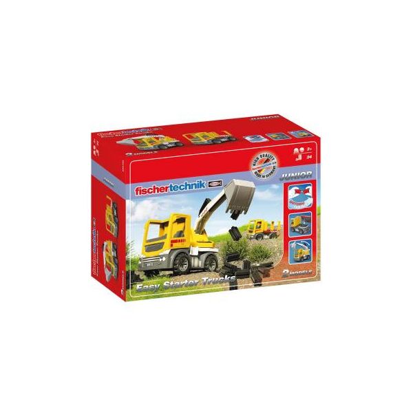 

Конструктор Fischertechnik JUNIOR Easy Starter Грузовики (FT-554194)