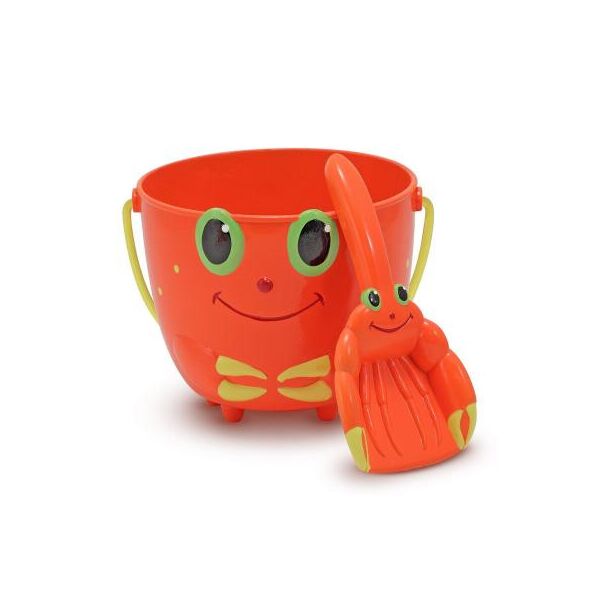 

Игровой набор Melissa&Doug Ведро с лопаткой Мистер Краб (MD6400)