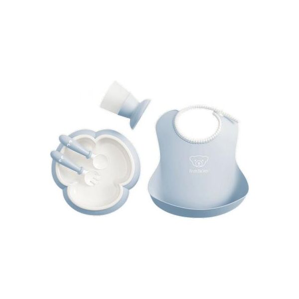 

Набор детской посуды Baby Bjorn Baby Dinner Set Powder Blue (70067)
