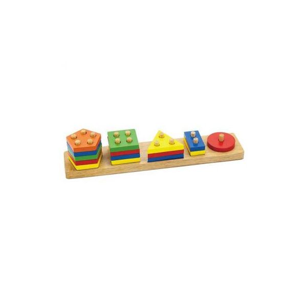 

Развивающая игрушка Viga Toys Геометрические фигуры (58558)
