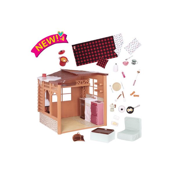 

Игровой набор Our Generation Дом с аксессуарами Cozy Cabin (BD37961)