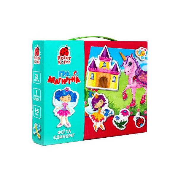 

Развивающая игрушка Vladi Toys Феи и единорог укр (VT3703-04)