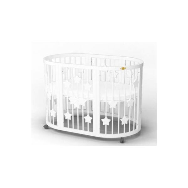 

Кроватка Ingvart SMART BED OVAL со звездочками молочный (2359001)