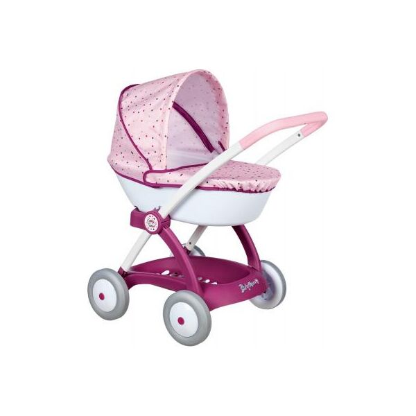 

Коляска для кукол Smoby Baby Nurse Прованс Модерн люлька, с корзиной (254103)