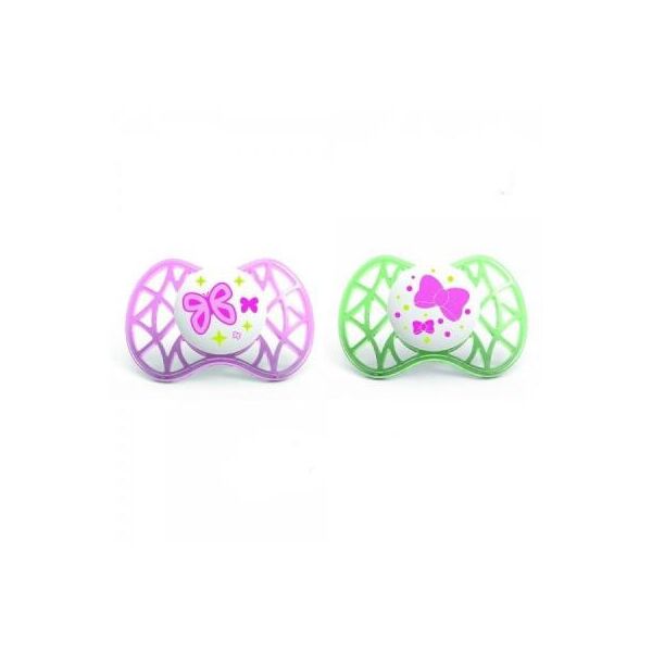 

Пустышка Nuvita Air симметрическая 6м+ 2шт. для девочки (NV7081Pink)