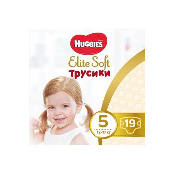

Подгузник Huggies Elite Soft Pants XL размер 5 (12-17 кг) 19 шт (5029053546988)