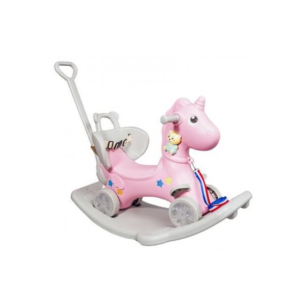 

Качалка XoKo Единорог каталка O Play Pen RHO2 5 в 1 Pink (RHO2-PN)