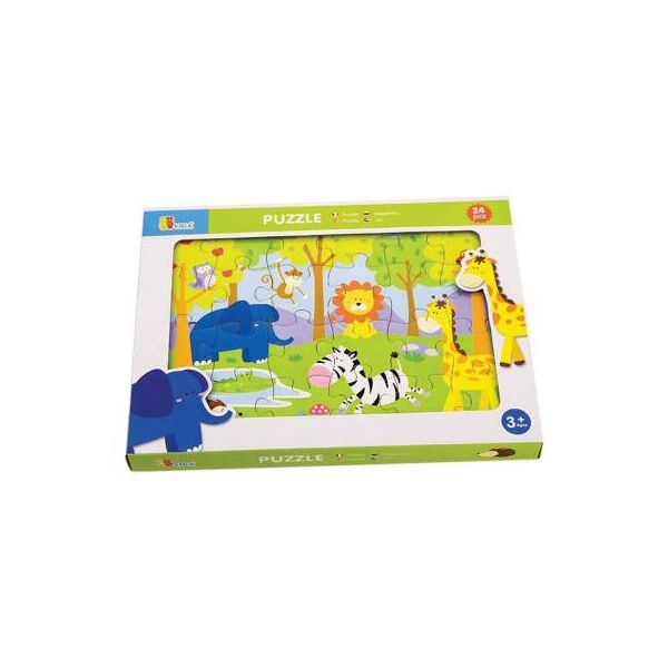 

Пазл Viga Toys Сафари 24 элемента (50198)
