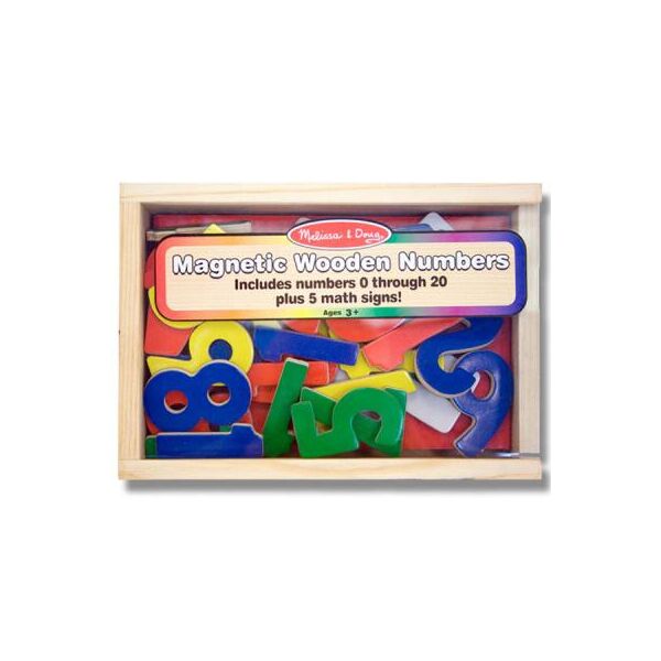 

Развивающая игрушка Melissa&Doug Магнитные деревянные цифры (MD449)