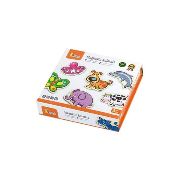 

Развивающая игрушка Viga Toys В мире животных 20 шт, магнитные (58923)