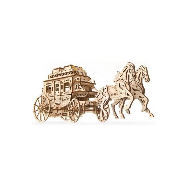 

Конструктор Ugears механический Почтовый дилижанс (70045)