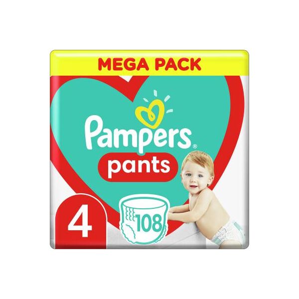 

Подгузник Pampers трусики Maxi Pants Размер 4 (9-15 кг) 108 шт. (8006540069448)