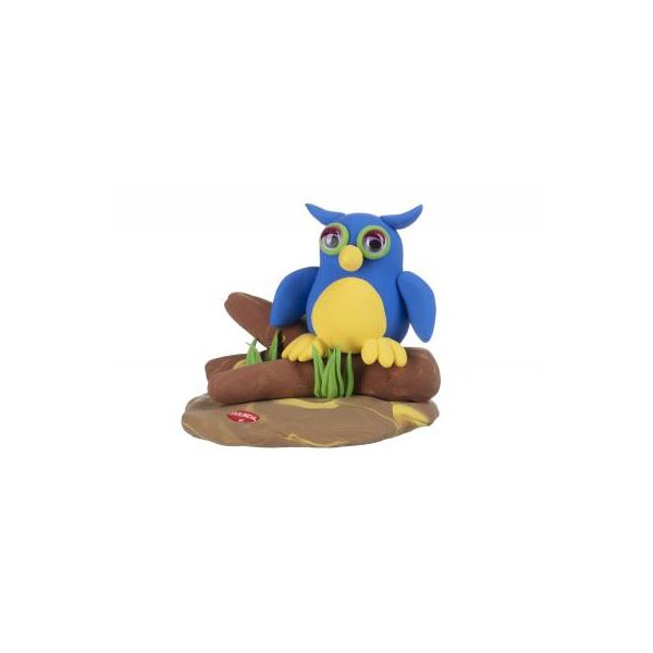

Набор для творчества Paulinda Super Dough Happy land 75г Сова (PL-081165-1)