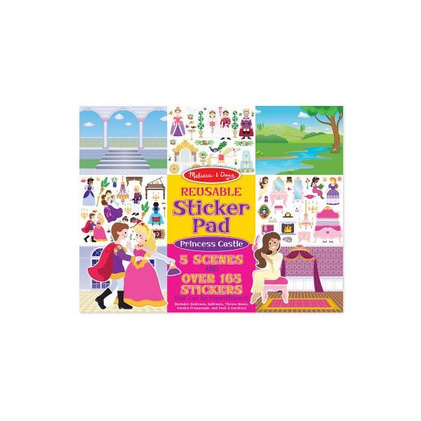 

Набор для творчества Melissa&Doug многоразовые наклейки "Замок принцессы" (MD14306)