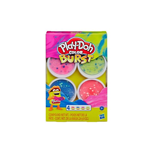 

Набор для творчества Hasbro Play-Doh Взрыв цвета Яркие цвета (E6966)