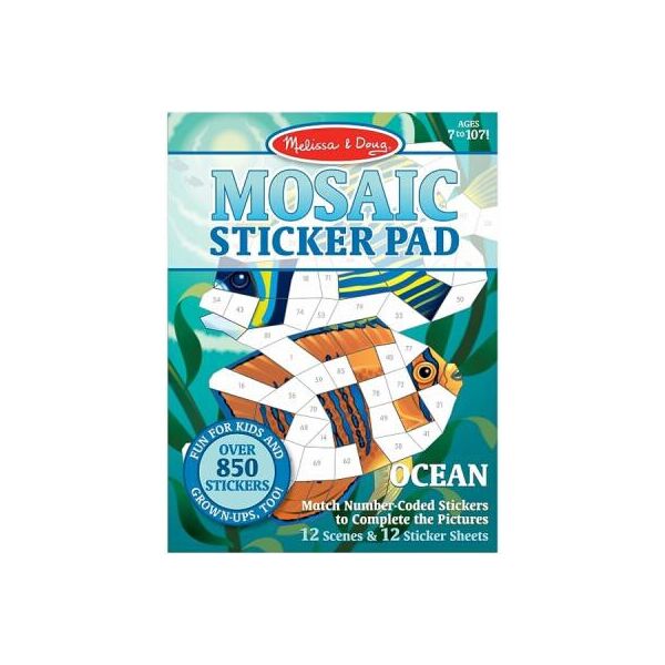 

Набор для творчества Melissa&Doug Мозаичные наклейки Океан (MD30161)