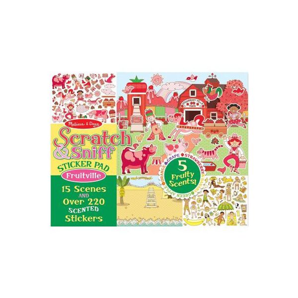 

Набор для творчества Melissa&Doug Набор ароматических наклеек Фруктоград (MD12193)