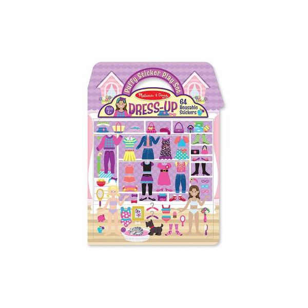 

Набор для творчества Melissa&Doug Объемные многоразовые наклейки "Мода" (MD2195)