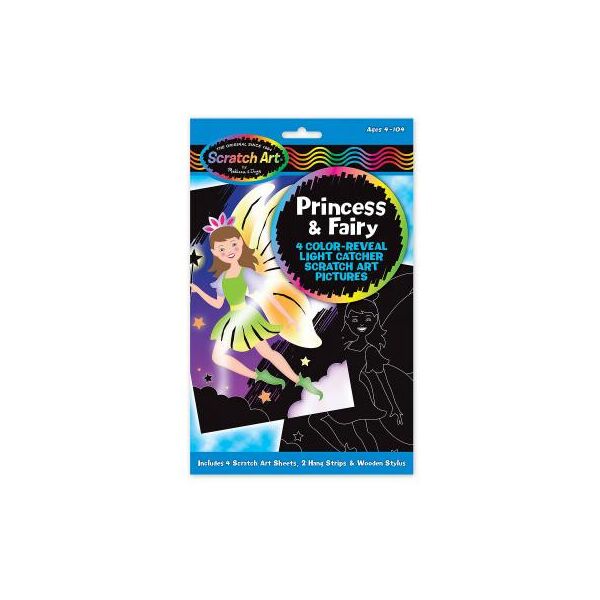 

Набор для творчества Melissa&Doug Набор царапок Принцессы и феи (MD5899)