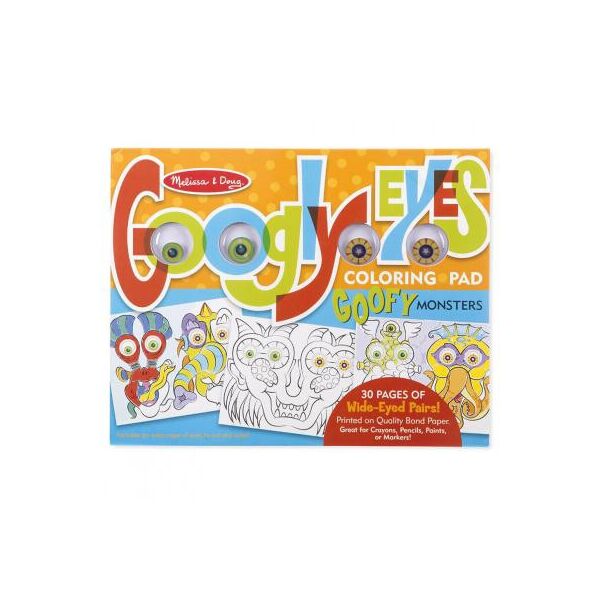 

Набор для творчества Melissa&Doug Раскраска с глазами Монстры (MD5166)
