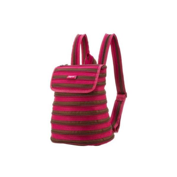

Рюкзак школьный Zipit Zipper Fuchsia Deep Brown (ZBPL-1)