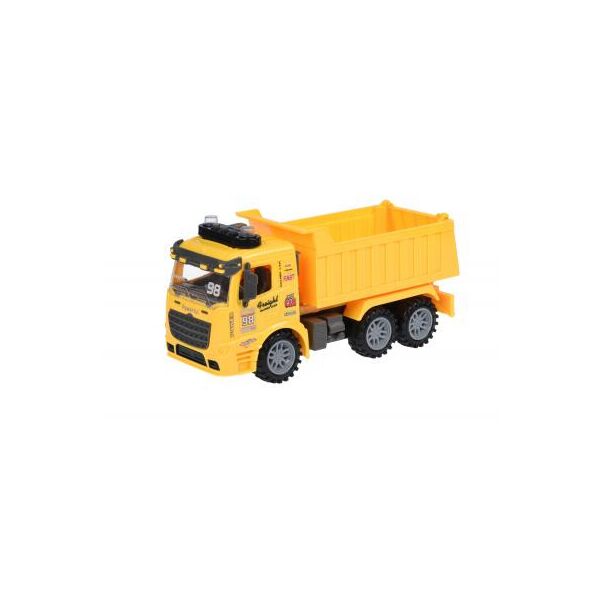 

Спецтехника Same Toy инерционный Truck Самосвал желтый со светом и звуком (98-614AUt-1)