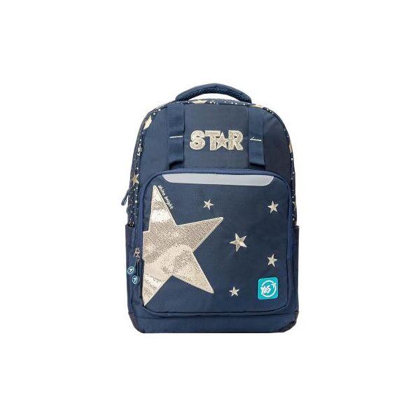 

Рюкзак школьный Yes Т-89 Star золото (558140)