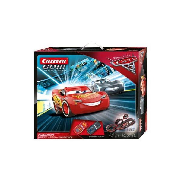 

Автотрек Carrera GO!!! Тачки 3 Будь первым, длина трассы 4.9м (4007486624184)