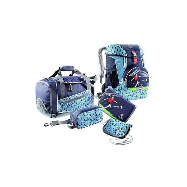 

Школьный набор Deuter Набор 5 пр OneTwoSet Hopper 3045 navy soccer (3880117 3045 (SET))
