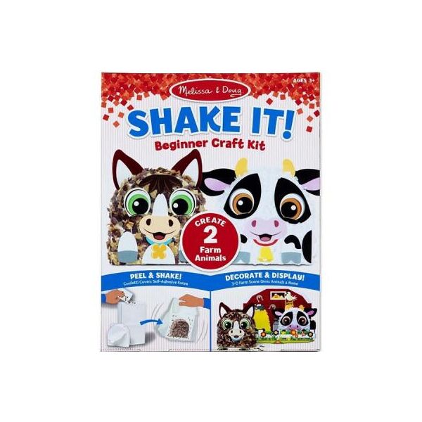 

Набор для творчества Melissa&Doug Конфетти для изделий Друзья фермы (MD30183)
