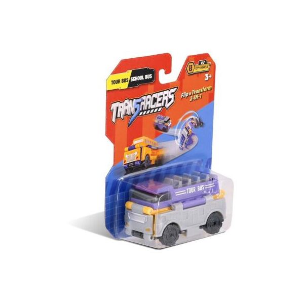 

Машина TransRacers 2-в-1 Туристический & Школьный автобус (YW463875-10)