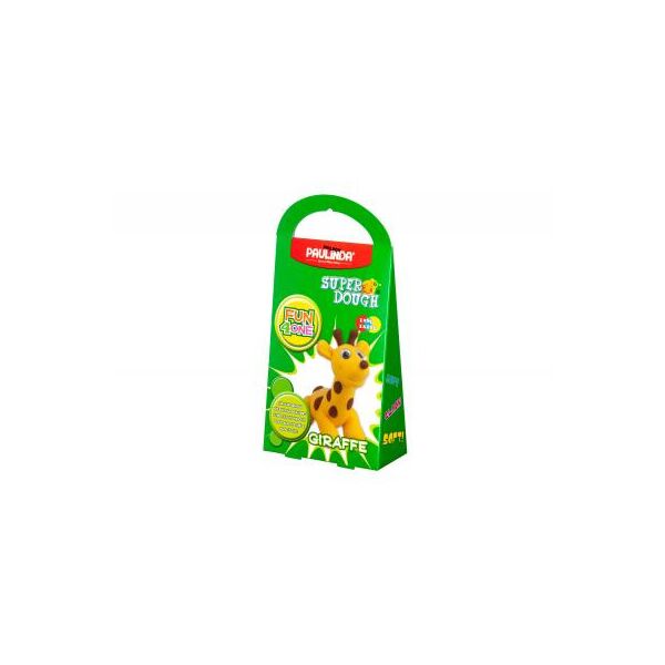 

Набор для творчества Paulinda Super Dough Fun4one Жираф (подвижные глаза) (PL-1565)